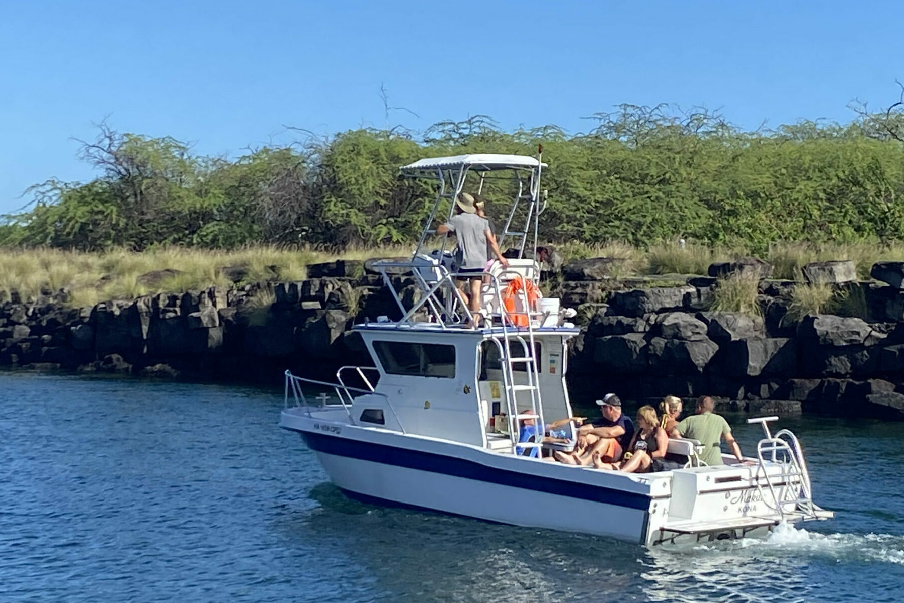 Our Boat Kona Snorkel Tours Coral Reef Snorkel Adventures